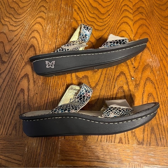 Alegria Keara Fawn Fancy Slide Sandal Sz EU 41 or US 10.5-11 Comfort Shoe - Picture 9 of 12